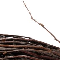 Artikel Klassischer Deko Kranz Weide für kreative Arrangements 59cm