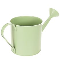 Artikel Blumentopf Deko Gießkanne Mintgrün Zink Pflanzgefäß Ø16,5cm