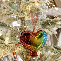 Artikel Festliche Glasdeko Herz Kussmund Form Weihnachten