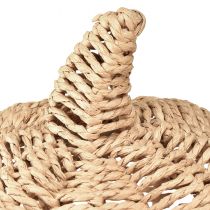 Artikel Deko Kürbis Bast Natur Rustikale Herbstdeko Ø25cm H25cm