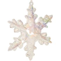 Artikel Deko Schneeflocken Winterdeko Irisierend Ø14–15cm 2St