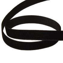 Artikel Samtband Dekoband Samt Schwarz 10mm 20m