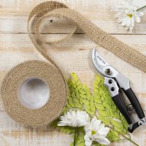 Artikel Dekoband Jute Natur 25mm Juteband Geschenkband rustikal 10m