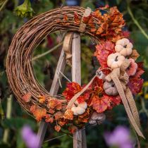 Artikel Dekoring Mini Rebenkranz Natur Ø15cm 6 Stück DIY Deko