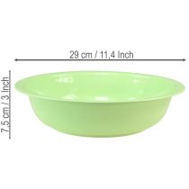 Artikel Dekoschale Metall Grün Metallschüssel Emaille Optik Ø29cm