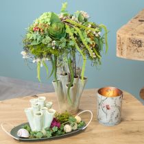 Artikel Elegantes Windlicht mit floralem Motiv für harmonische Raumgestaltung 12,5cm 2St