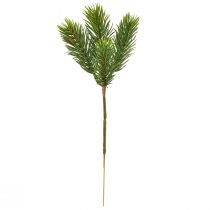 Artikel Künstliche Fichtenzweige Deko-Set 24 Stück für Innen & Außen, Tischdeko & Weihnachtskränze, Flexibler Steckdraht, Grün-Braun
