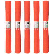 Artikel Floristen-Krepppapier Floristenkrepp Rot 50×250cm 5St
