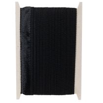 Artikel Fransenband Schwarz 4cm, Kordonettborte, Deko Fransen Lurex 25m
