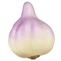 Artikel Gemüse Deko Knoblauch Gelb Lila im Netz Ø4,5cm 12 St