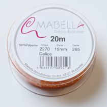 Artikel Geschenkband mit Punkten für elegante Geschenkverpackungen 1,5cm 20m