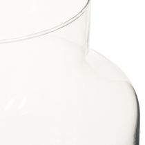 Artikel Glasvase Rund Blumenvase Groß 100% Recyceltes Glas H20 Ø17cm