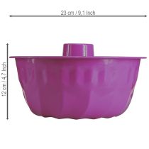 Artikel Gugelhupfform Metall Deko Kuchenform Lila Ø23cm H12cm
