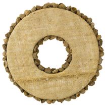 Artikel Naturkranz Herbstdeko Eicheln Türkranz Wandkranz DIY Ø30cm