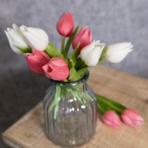 Artikel Hochwertige Tulpenblume als naturgetreue Nachbildung für Tischvasen 21cm 6St