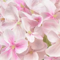 Artikel Hortensie künstlich Hellrosa Kunstblume Gartenblume 65cm