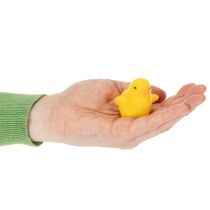 Artikel Kleine Osterküken Gelb Orange Beflockt H4,5cm 18 St
