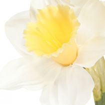 Artikel Künstliche Narzissen Seidenblumen Weiß Osterglocke 40cm 3 St