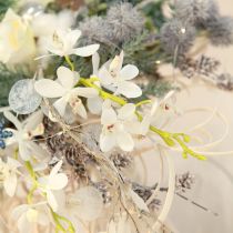 Artikel Künstliche Orchideen Weiße Blüte Ø3,5–5cm L38cm 2St