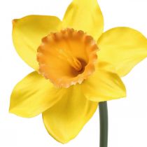 Künstliche Narzisse Seidenblume Gelb Osterglocke 59cm