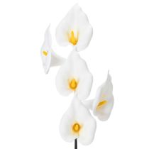 Artikel Kunstblume Calla mit gelbem Stempel Dekorative Blüten 35cm 10St