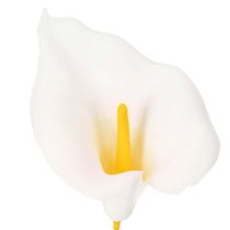 Artikel Kunstblume Calla mit gelbem Stempel Dekorative Blüten 35cm 10St