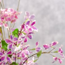 Artikel Kunstblume Clematiszweig lange haltbare Tischdekoration 110cm 3St