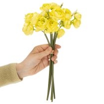 Artikel Kunstblume Ranunkelstrauß für frühlingshafte Wohnraumdekoration 32cm 5St