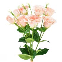 Artikel Kunstblumen Eustoma Lisianthus Rosa 52cm 5St