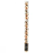 Artikel Mini Christbaumkugeln Bronze Bruchfest Ø3cm H3,5cm 14St