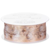 Artikel Organzaband Baumwollblüten Dekoband Rosa 40mm 15m