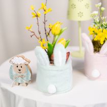 Artikel Osterdeko Hasen Aufbewahrung Körbchen für Geschenke und Wohnzimmer 18cm 2St
