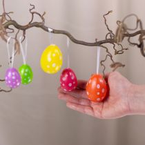 Artikel Ostereier zum Hängen Mix bunt sortiert 6cm 12 St