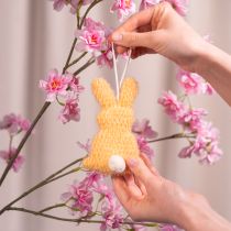 Artikel Osterhase zum Aufhängen als süße Frühlingsdekoration für Innenräume 13cm 3St