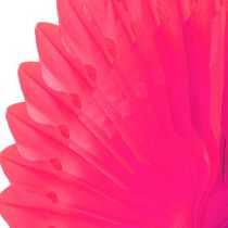 Artikel Party-Deko Wabenpapier Blume Pink Ø40cm 4St