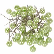 Artikel Perlkopfnadeln Apfelgrün Ø10mm 60mm