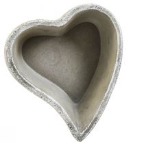 Artikel Pflanzschale Herz Pflanzherz Grabschale Tischdeko 20×21,5×8,5cm