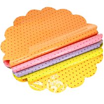 Artikel Rondella Dots Blumenmanschette mit Punkten Ø54cm 100 St