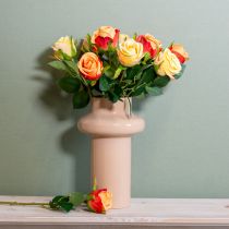 Artikel Rosenstrauß Blumenarrangement für elegante Dekoration im Wohnbereich 44cm 6St