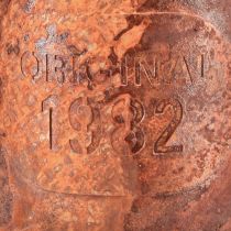 Artikel Rost Deko Gießkanne Mini Pflanztopf Metall Ø10cm H9cm