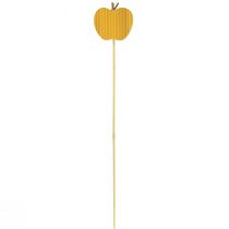 Artikel Blumenstecker Herbst Dekostecker Holz Apfel 5x5,5cm 8 St