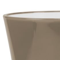 Artikel Vase „Fizzy“ Platingrau Ø20cm H35cm 1 St