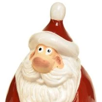 Artikel Weihnachtsmann-Figur in Rot 13 cm – Ideale Weihnachtsdekoration für eine festliche Atmosphäre – 2St