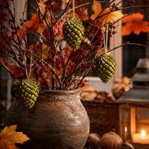 Artikel Zapfen Anhänger Pinienzapfen als Herbstdeko zum Aufhängen 5cm 3St