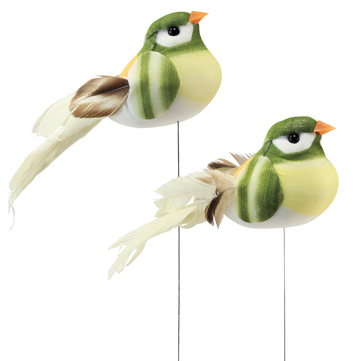 Deko Vogel Mit Federn