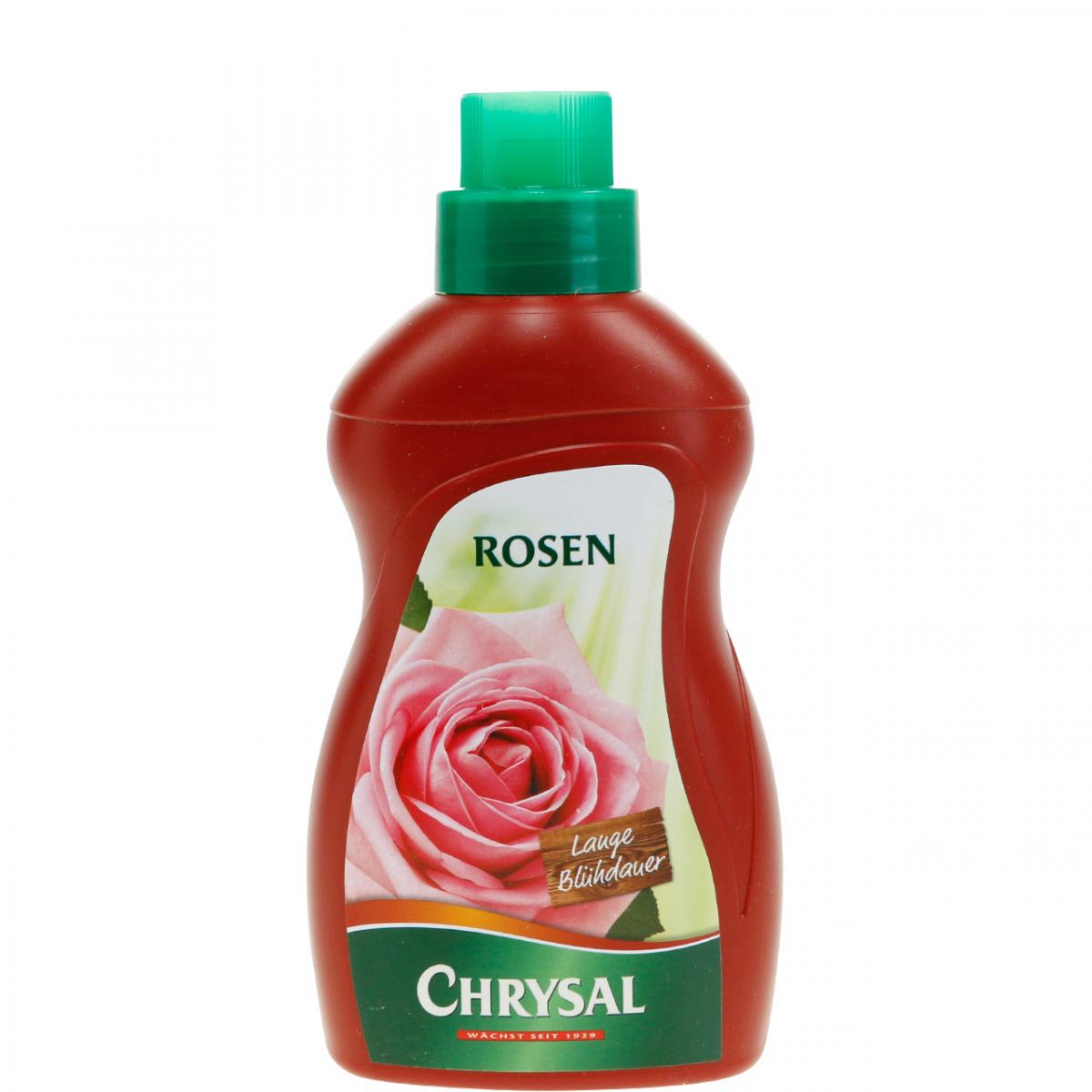 Floristik24 Chrysal Rosendünger Spezialdünger Rosen Flüssigdünger 500ml