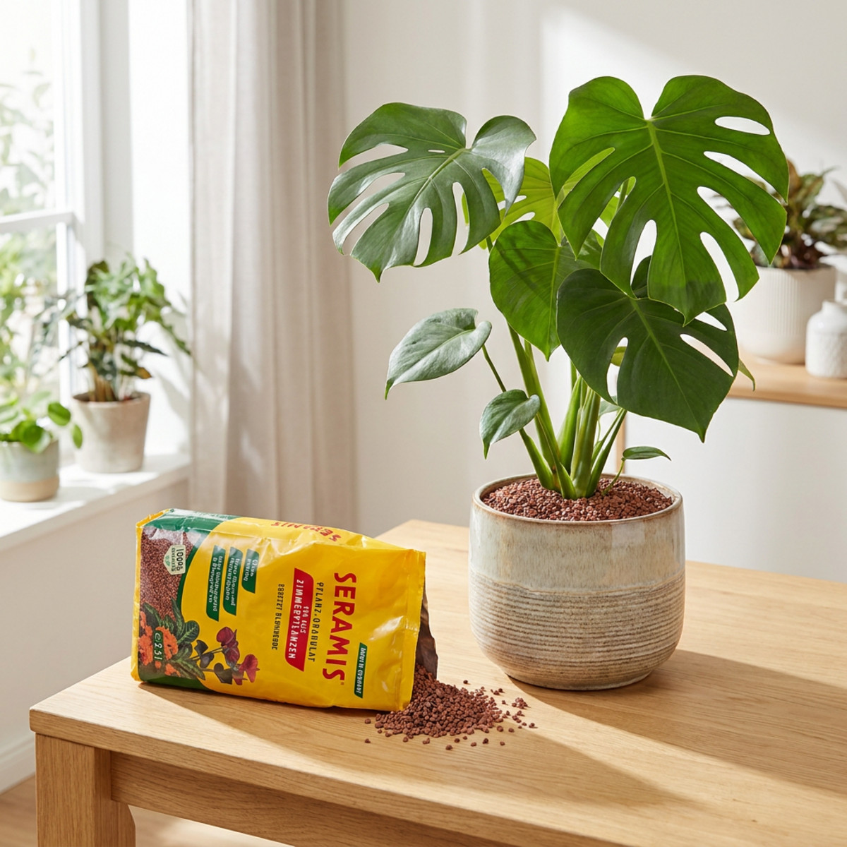 Seramis Pflanzgranulat für Zimmerpflanzen 2,5l
