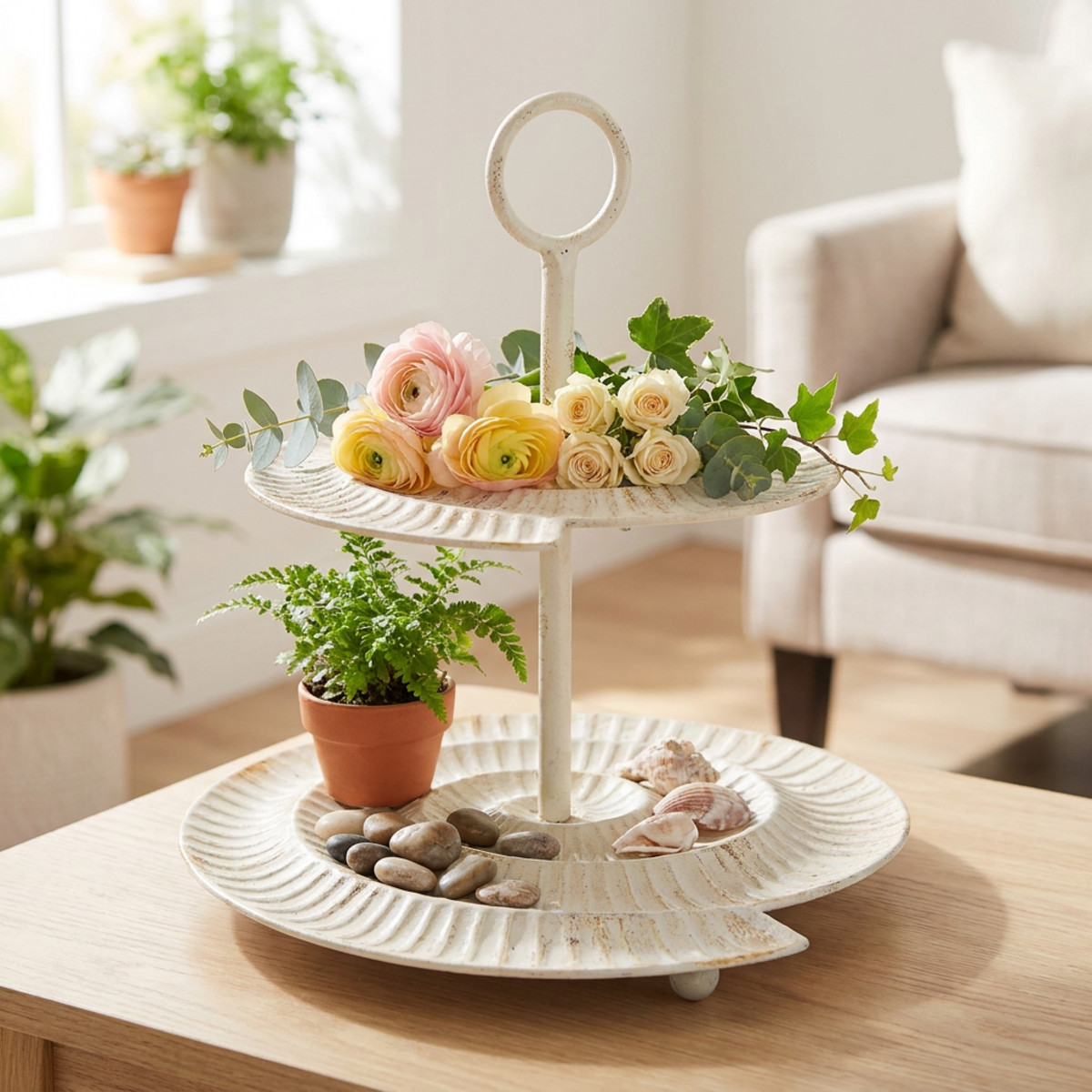 Etagere Vintage 39cm für stilvolle Dekoration