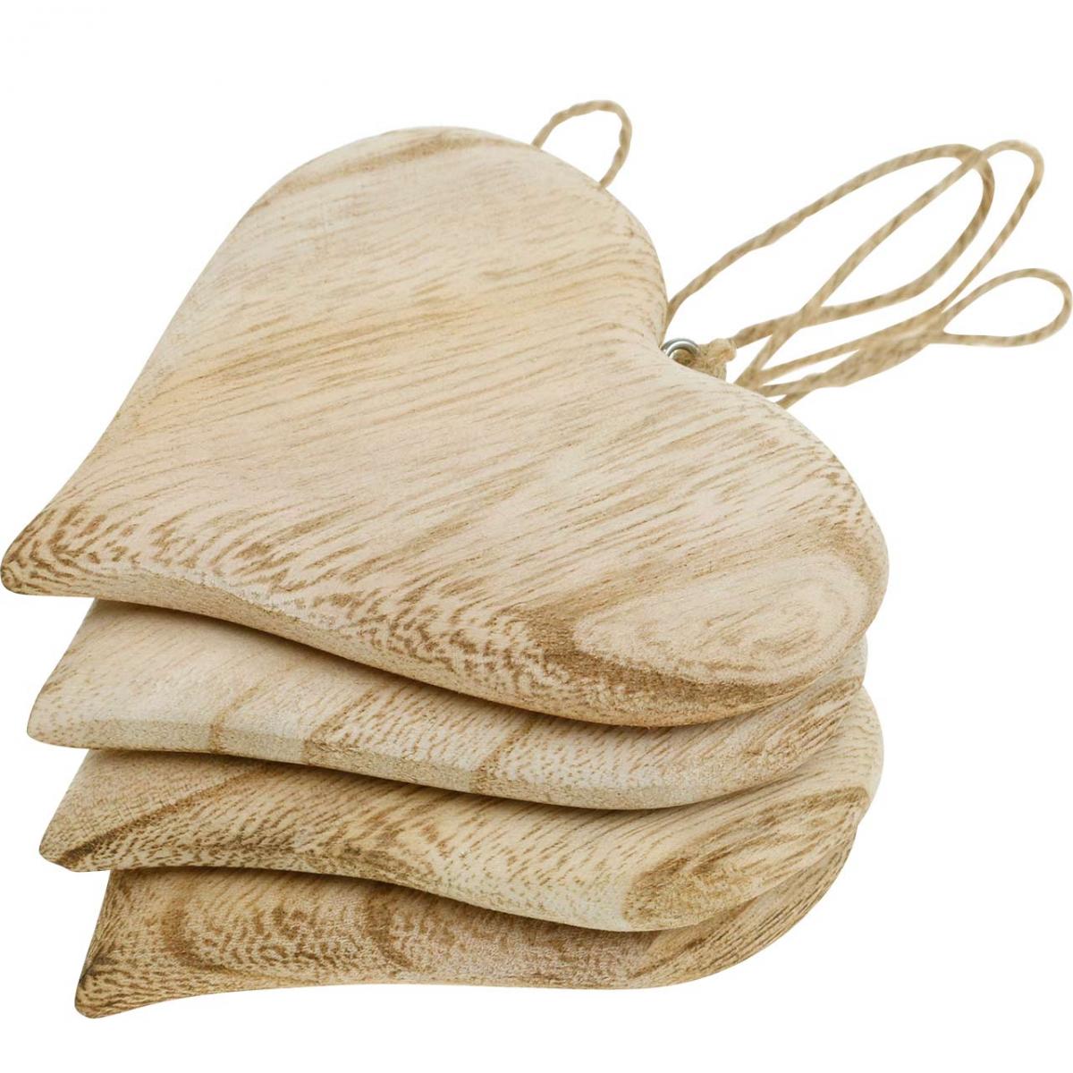1000 Stück Valentinstag Holz Herz Konfetti – Rustikale Tischdekoration Für Hochzeit, Valentinstag, Jubiläum (12x10mm)