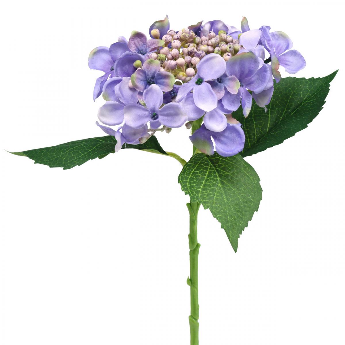 Floristik24.de Deko-Hortensie, Seidenblume, Kunstpflanze Lila L44cm-02388 | Kunstblumen